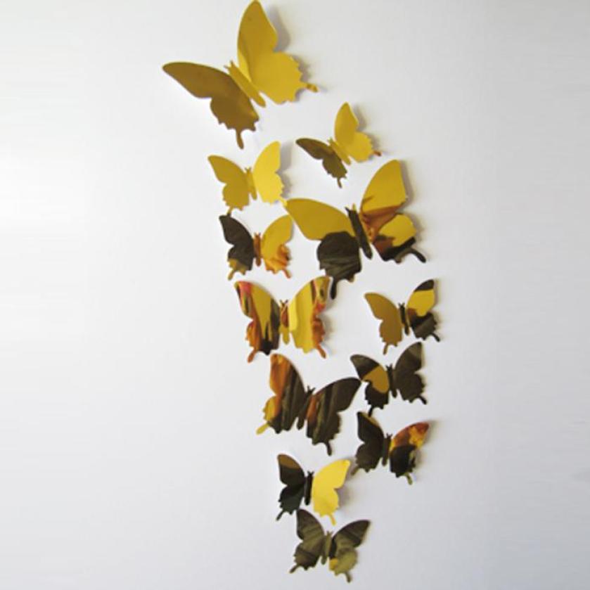 Creative Butterflies 3D Wall Sticker - 9GreenBox