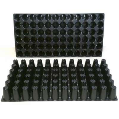 9GreenBox - 10 Plastic Seed Starting Trays - Each Tray Has 72 Cells ~ Cells Are 1.44 &amp;quot; Round X 2.38 &amp;quot; Deep. Great Propagation Trays - 9GreenBox