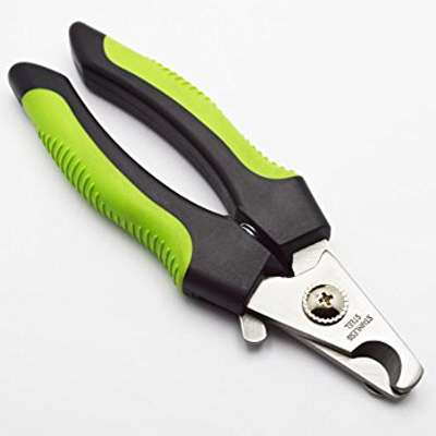 HelloPet USA - Large Nail Clippers - Stainless Steel Blades with Spring Loaded Action - 9GreenBox