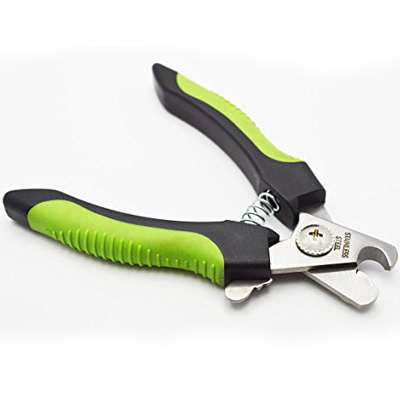 HelloPet USA - Small Nail Clippers - Stainless Steel Blades with Spring Loaded Action - 9GreenBox