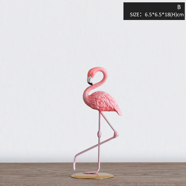 Miz Home 1 Piece Resin Pink Flamingo - 9GreenBox
