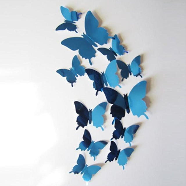 Creative Butterflies 3D Wall Sticker - 9GreenBox