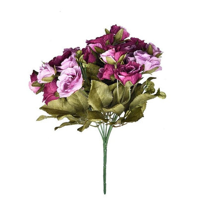 21 Head Silk Simulation Artificial Rose Bouquet - 9GreenBox
