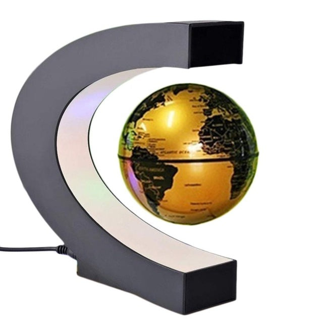 C shape LED Antigravity Globe Home Decor - 9GreenBox